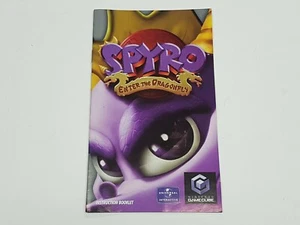 Spyro Enter The Dragonfly Authentic Nintendo GameCube Manual Only - Picture 1 of 6