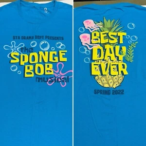 Adult XL The SpongeBob SquarePants Musical (high school production) T-Shirt - Picture 1 of 7