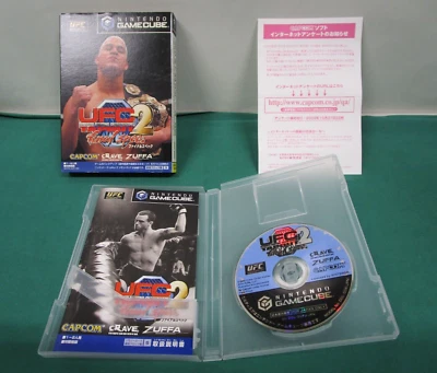 Game Cube UFC 2 TAPOUT final spec. questionnaire paper. Nintendo GC. JAPAN 37730 - Image 1 of 4