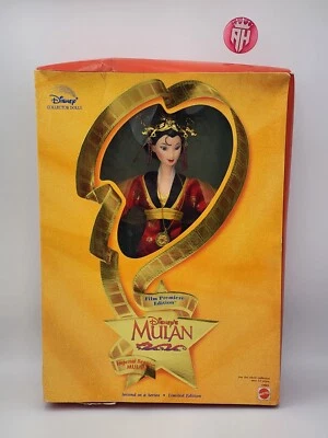 Barbie Mulan Imperial Beauty 1998 Disney película estreno muñeca NRFB vintage Foto 1 de 4