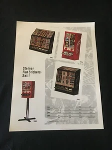 Steiner's Sports Card Center Volantino Gioco, NOS - Foto 1 di 2