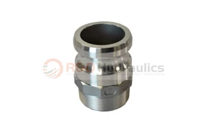 Camlock | Tubo macho Camlock x macho | 2-1/2" | aluminio | 250F - Imagen 1 de 2