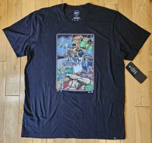 NWT '47 ATLANTA BRAVES "Hometown Kid" 1996 Bat Boy MLB T-Shirt Men's XL - Picture 1 of 10
