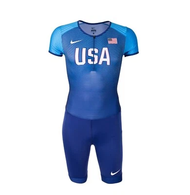 🔥 Nike Pro Elite Team USA 🔥 Track & Field Speed Suit 898154-xxx Men's Size M - Image 1 of 4