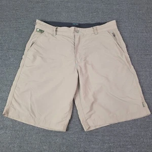 Howler Bros Hybrid Horizon Shorts Mens 36 Nylon Ripstop Taupe Pockets Outdoor - Picture 1 of 15