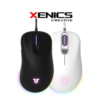 Xenics Titan G Mini RGB LED Gaming Mouse Max 16000 DPI / PMW3389 / OMRON Switch - Image 1 of 4