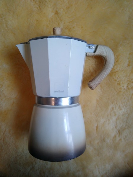 ITALY GNALI & ZANI Stovetop Esspresso Coffee Maker Moka Pot Photo Related