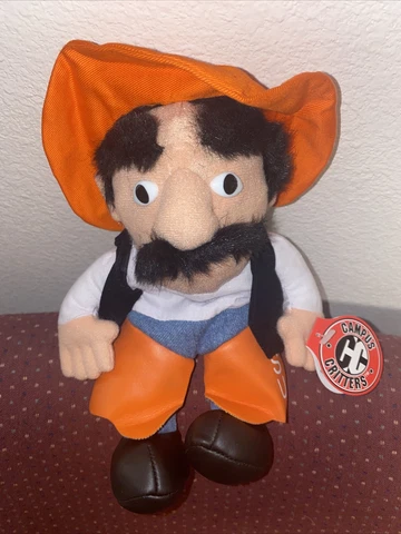 Campus Critters Pistol Pete OSU Oklahoma State University Mascot BRAND NEW W Tag Cover