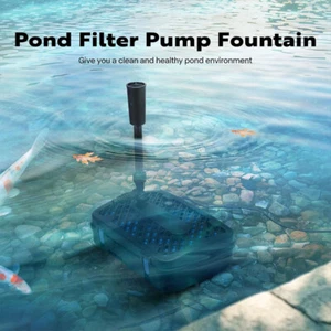 All-in-one Pond Filter Pump Filtration w/ 13W Lamp 260GPH for Pond up to 790 Gal - Picture 1 of 7