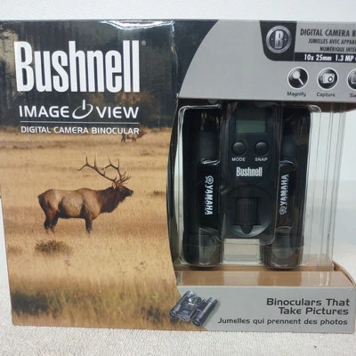 NEW BUSHNELL 111026 IMAGEVIEW 10 X 25MM DIGITAL CAMERA BINOCULARS WITH SD SLOT - Image 1 of 4
