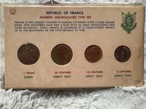 France 1961, 1964, 1965 Uncirculated 1229 - Picture 1 of 8