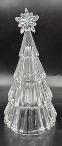 Vintage Crystal Marquis Waterford Cut Glass Christmas Tree 8" T Holiday... - Picture 1 of 10