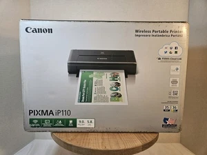 NEW Canon PIXMA iP110 Wireless Mobile Airprint Printer (9596B002) SEALED - Photo 1/6