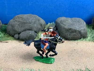 Elastolin Germany Mounted Roman w/Sword & Red Painted Shield Scale 1:45 (40 mm) - Image 1 of 4