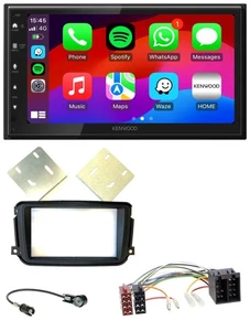 Kenwood MP3 USB DAB 2DIN Bluetooth Autoradio für Smart ForTwo 2010-2015 ISO - Bild 1 von 10