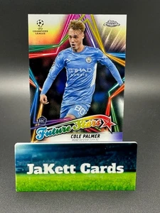 2021-22 Topps Chrome UEFA - Future Stars Cole Palmer #FS-11 RC - Manchester City - Picture 1 of 2