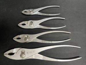 4 - Vintage Diamond K310, K38, K36, K35 Slip Joint Pliers Set (USA) - Picture 1 of 10