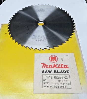 LAMA MAKITA X SEGHE CIRCOLARI DIAM.255 FORO 25 SPESS.1,25 DENTI 50 - Immagine 1 di 4