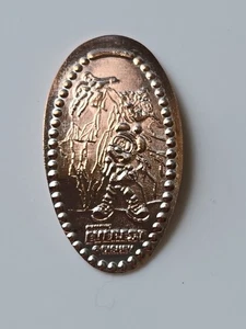 2025 WDW Disney Animal Kingdom Mickey Yeti Expedition Everest Pressed Penny - Picture 1 of 2
