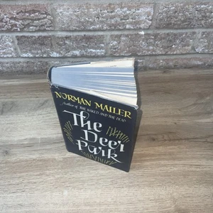 The Deer Park Signed By Norman Mailer 1957 1st Edition HB DJ Wingate - Picture 1 of 14