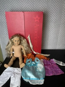 American Girl Doll 2014 Girl Of The Year In Box Wardrobe Outfits Read Green Eye - Picture 1 of 16