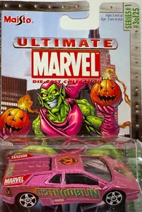 GREEN GOBLIN - Lambo Maisto Ultimate Marvel Die-Cast Collection Serie 1-MOC - Foto 1 di 8