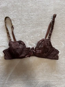 Agent Provocateur heißer Designer High Dollar sexy Vollspitze BH Gr. 32A Vintage gebraucht, in einwandfreiem Zustand - Bild 1 von 6