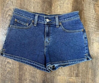 Levi Strauss High Rise Jean Shorts Juniors Size 5 - Image 1 of 4