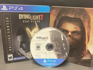 Dying Light 2: Stay Human [Deluxe Edition] (Sony PlayStation 4 PS4, 2022) Steel - Picture 1 of 8
