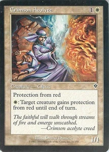 Invasion #11 Crimson Acolyte - Picture 1 of 2