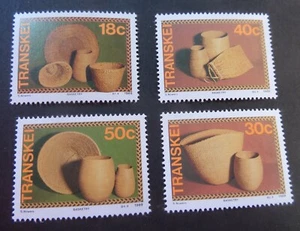 Transkei 1989 Basketry SG233/6 MNH UM unmounted mint - Imagen 1 de 1