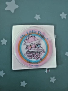 My little pony G1 vintage puff sticker Cuddles MINT 1985 with backing - Picture 1 of 2
