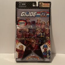 G.I. Joe 25th Anniversary Comic Pack Crimson Guard Scarred Cobra Officer  Read