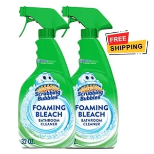 Scrubbing Bubbles Foaming Bleach Bathroom Cleaner, 32oz Spray – (Pack of 2) - Picture 1 of 5