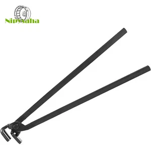 Quick Blacksmith Railroad Spike Tongs RR Spike Head Tongs About 15 Inches Long - Picture 1 of 10
