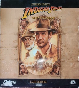 Indiana Jones & the Last Crusade 3 Laserdiscs Letterbox Extended Movie 1989 - Picture 1 of 9