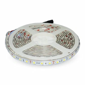 STRISCIA LED V-TAC 5050  MONOCOLORE IP20 IP65 INTERNO MT 5 METRI ALTA QUALITA' - Foto 1 di 1