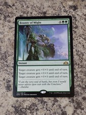 Bounty of Might Guilds of Ravnica Magic the Gathering MTG Nice!