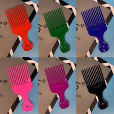 Curly Hair Comb Detangling Plastic African Wide Teeth Brus Afro Curly Hair Comb