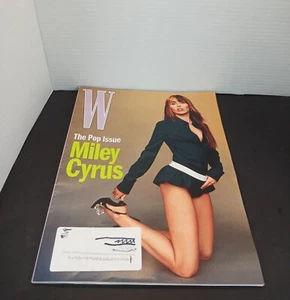 W Magazine Volume 3 2024 Miley Cyrus The Pop Issue Mailed Copy See Pictures - Picture 1 of 7