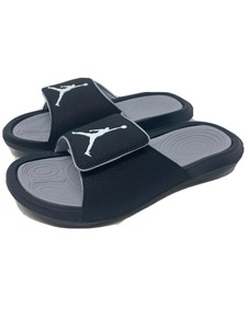 jordan slides all black