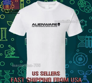 NEW SHIRT ALIENWARE HI PERFORMANCE GAMING T-SHIRT SIZE FUNNY USA S TO 5XL - Picture 1 of 5