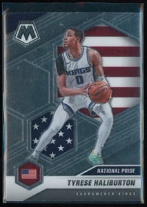 2020-21 Panini Mosaic #258 Tyrese Haliburton RC Rookie National Pride - Picture 1 of 1