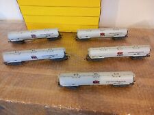 HORNBY R6336 EWS 100 TON TANK WAGON EWS870201 X 5 WAGONS 00 GAUGE