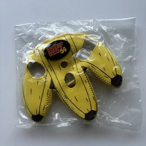 NUEVO Nintendo Donkey Kong 64 N64 Banana Controller Funda Raro Promo DK - Imagen 1 de 6