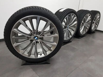 BMW Winterreifen 19 Zoll Felgen 5er G30 G31 Winterräder 663 Reifen NEU 6873942 - Bild 1 von 4