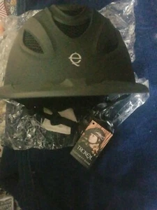 04-247L Large Troxel Intrepid Performance Horse Riding Helmet Black - Picture 1 of 4