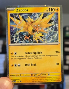 Pokémon TCG Zapdos SVP 157 Scarlet & Violet Black Star Promo Rare NM/M - Picture 1 of 1
