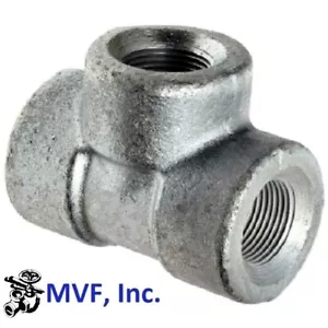 2" 3000# Threaded (NPT) Tee Forged Steel A105 Pipe Fitting <FS030921 - Picture 1 of 5