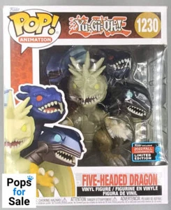 1230 Five-Headed Dragon - 6 Inch - Yu-Gi-Oh! 2022 Con - Funko POP - Box Damaged - Picture 1 of 2